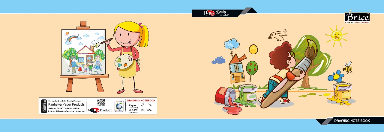 Drawing Note Book - Brice