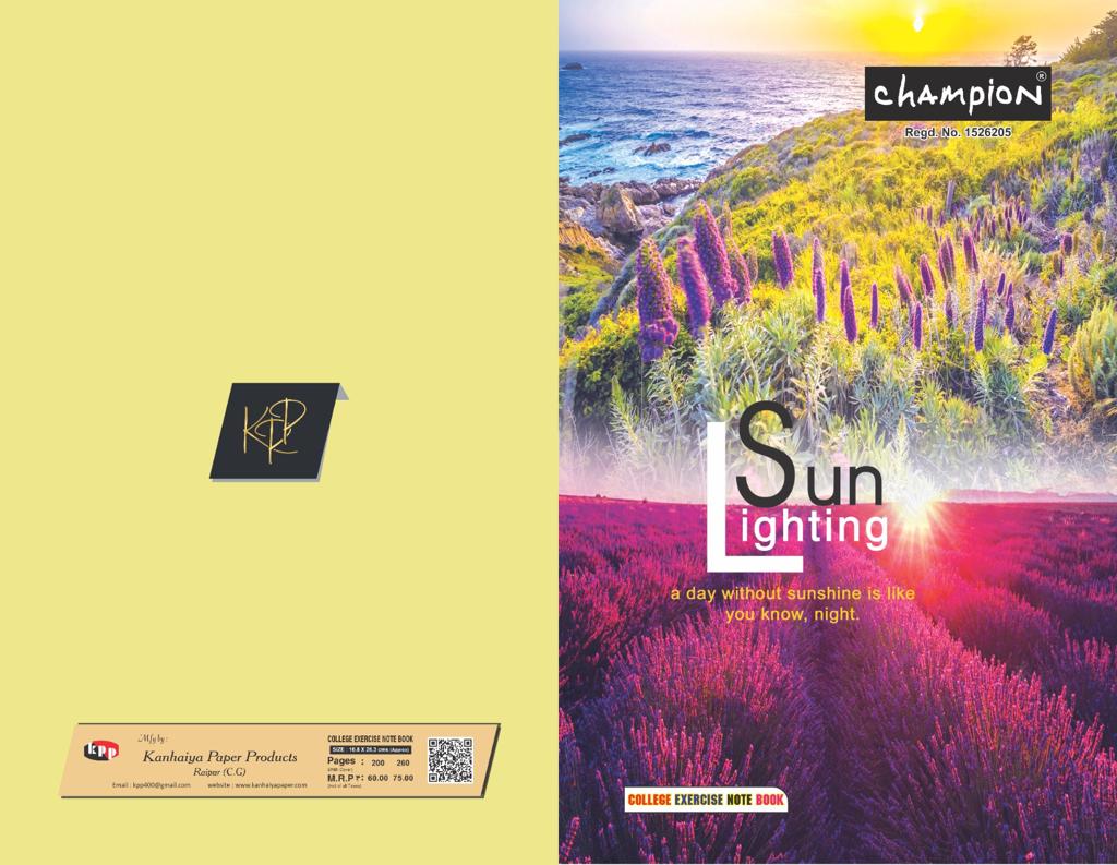 College Exercise Note Book - Champion