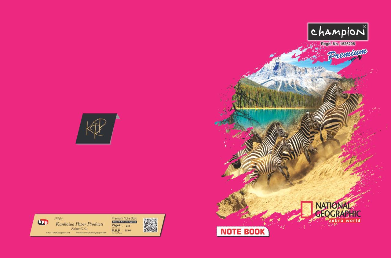 Premium Note Book - Champion